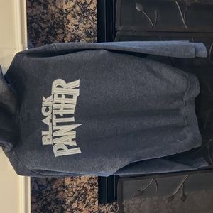 Black Panther Movie Mask Pullover Hoodie